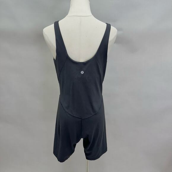 Lululemon Align Onesie 8" in Black Size‎ 12 One Piece Bodysuit Bike Shorts - Picture 9 of 16